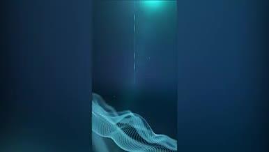 蓝色未来科技视频海报AE模板视频的预览图